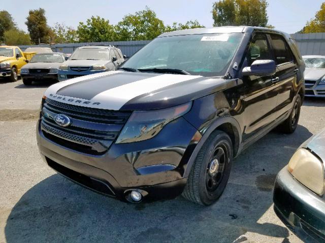 1FM5K8AR4DGC35666 - 2013 FORD EXPLORER P RED photo 2