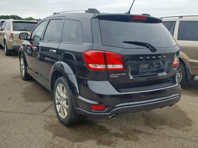 3C4PDDDG8DT620055 - 2013 DODGE JOURNEY CR BLACK photo 3