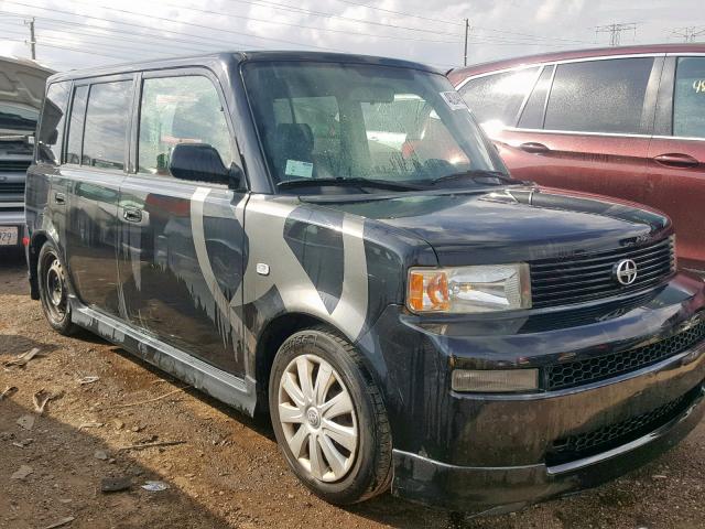 JTLKT324X40130881 - 2004 TOYOTA SCION XB შავი ფოტო 1