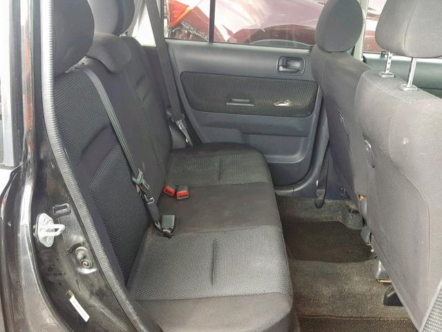 JTLKT324X40130881 - 2004 TOYOTA SCION XB შავი ფოტო 6