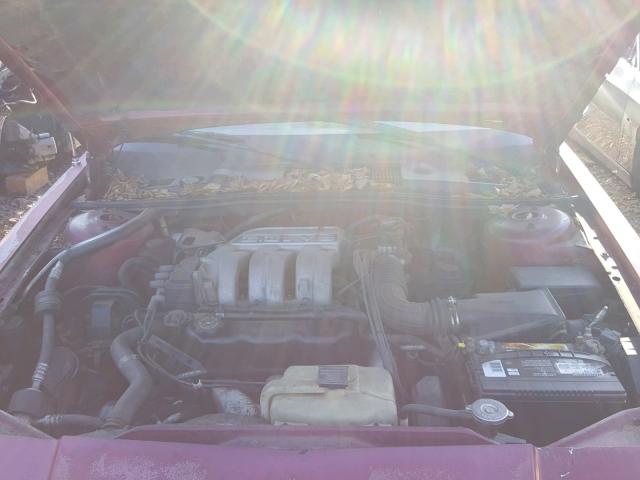 1C3XC66R4PD215614 - 1993 CHRYSLER NEW YORKER BURGUNDY photo 7