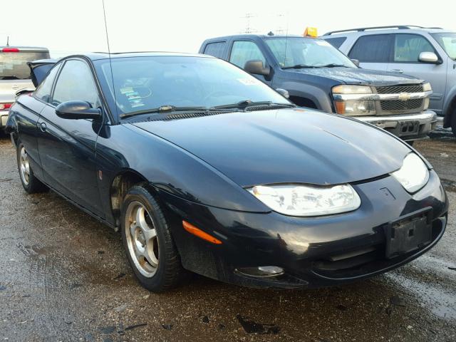 1G8ZY12762Z104713 - 2002 SATURN SC2 BLACK photo 1