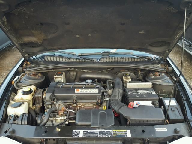 1G8ZY12762Z104713 - 2002 SATURN SC2 BLACK photo 7