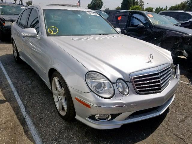 WDBUF56XX9B434458 - 2009 MERCEDES-BENZ E 350 SILVER photo 1