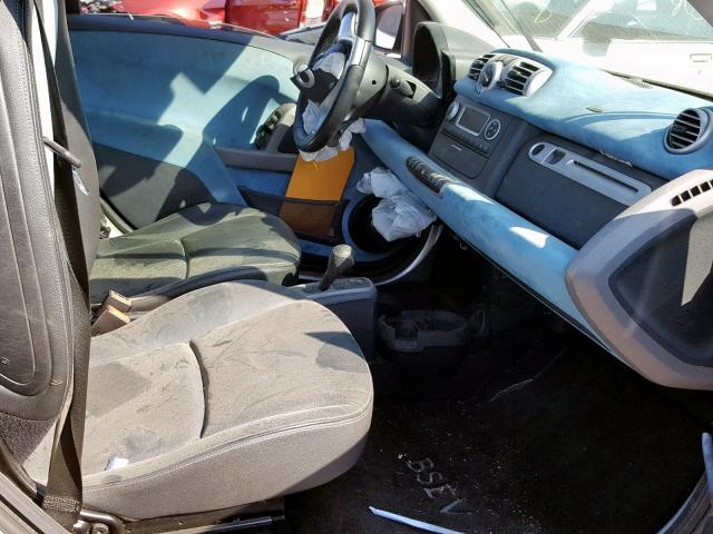 WMEEK3BAXBK424768 - 2011 SMART FORTWO PAS 蓝色 照片 5