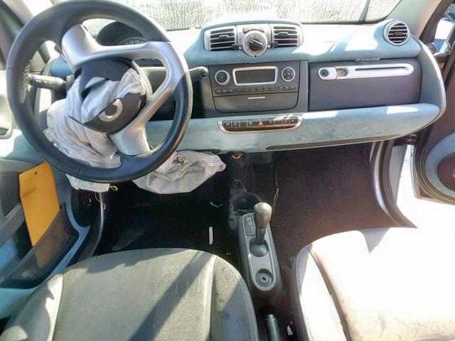 WMEEK3BAXBK424768 - 2011 SMART FORTWO PAS 蓝色 照片 9