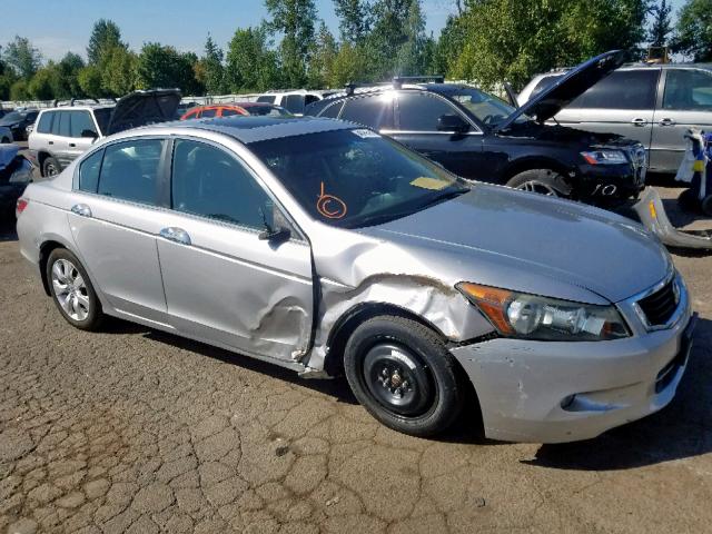 1HGCP36828A033371 - 2008 HONDA ACCORD EXL SILVER photo 1