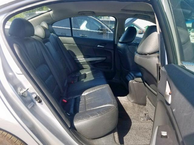 1HGCP36828A033371 - 2008 HONDA ACCORD EXL SILVER photo 6