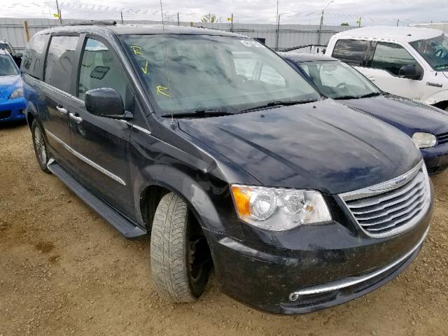 2C4RC1CG8GR285558 - 2016 CHRYSLER TOWN & COU BLACK photo 1