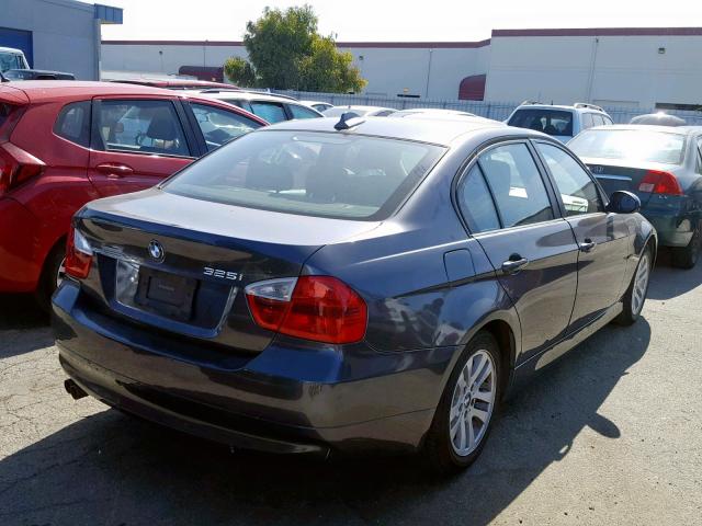 WBAVB17566NK32053 - 2006 BMW 325 I AUTO GRAY photo 4