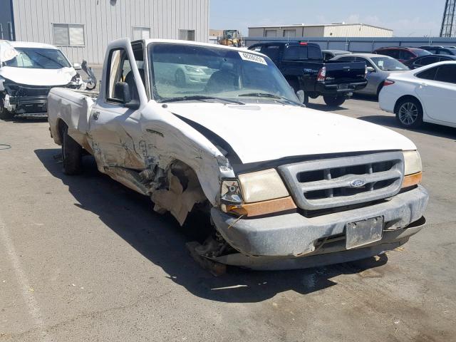 1FTYR10V8YPB23798 - 2000 FORD RANGER WHITE photo 1