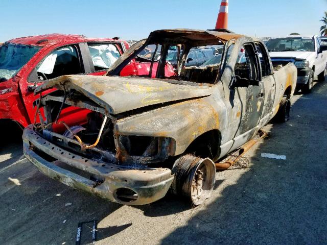 3D7KU28D44G120407 - 2004 DODGE RAM 2500 S დამწვარი ფოტო 2