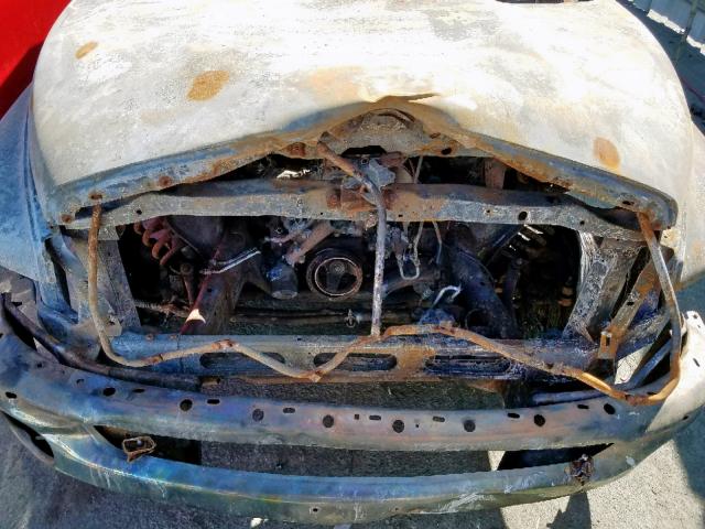 3D7KU28D44G120407 - 2004 DODGE RAM 2500 S დამწვარი ფოტო 7