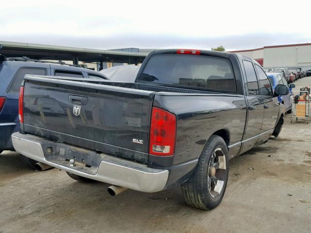 1D7HA18N26J179074 - 2006 DODGE RAM 1500 S BLACK photo 4