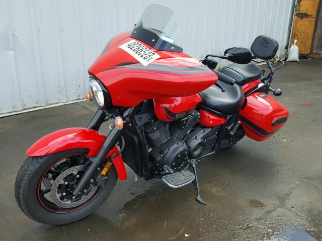 JYAVP32E9FA006003 - 2015 YAMAHA XVS1300 CT RED photo 2