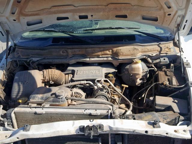 3D7KU28D23G857524 - 2003 DODGE RAM 2500 S Սպիտակ լուսանկար 7