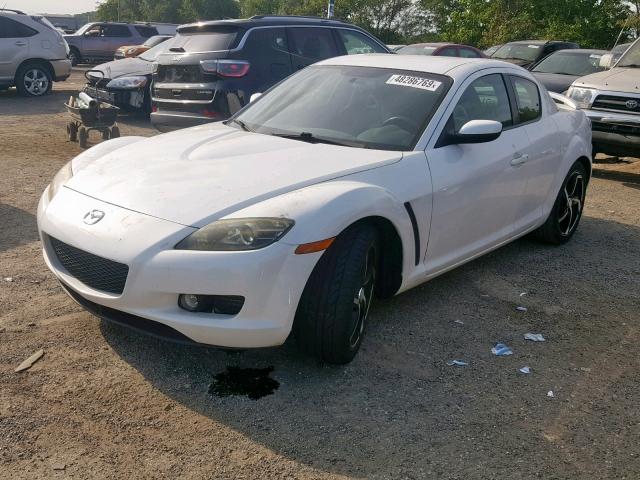 JM1FE173060204274 - 2006 MAZDA RX8 WHITE photo 2