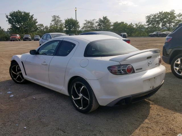 JM1FE173060204274 - 2006 MAZDA RX8 WHITE photo 3