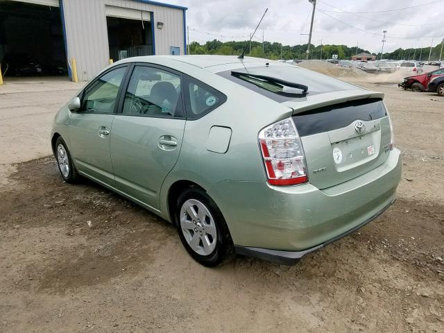 JTDKB20U097871356 - 2009 TOYOTA PRIUS GREEN photo 3