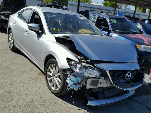 JM1GL1U55H1130881 - 2017 MAZDA 6 SPORT SILVER photo 1