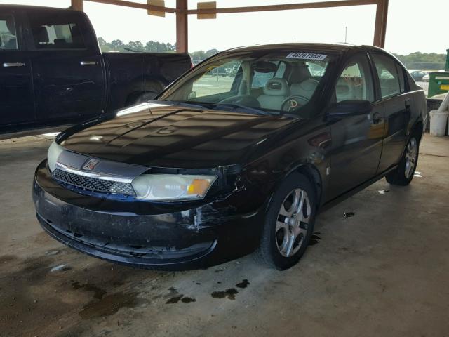 1G8AL52F44Z122012 - 2004 SATURN ION LEVEL BLACK photo 2