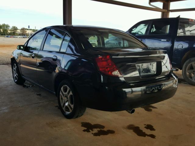 1G8AL52F44Z122012 - 2004 SATURN ION LEVEL BLACK photo 3