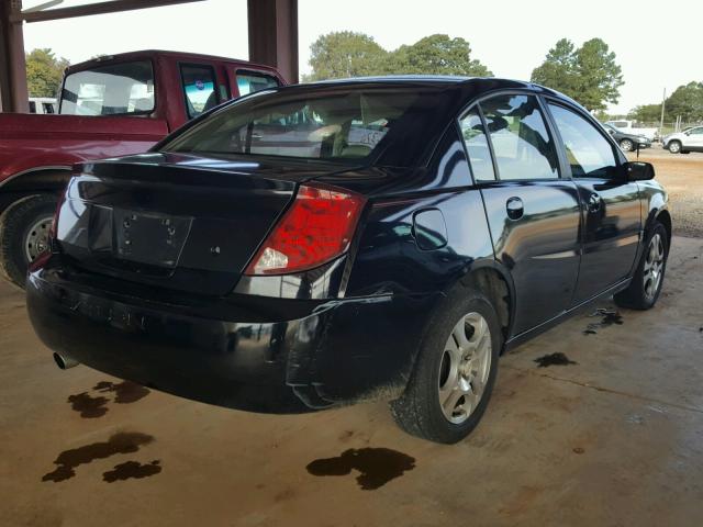 1G8AL52F44Z122012 - 2004 SATURN ION LEVEL BLACK photo 4