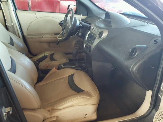 1G8AL52F44Z122012 - 2004 SATURN ION LEVEL BLACK photo 5