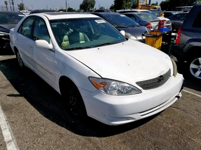 4T1BF32K63U056282 - 2003 TOYOTA CAMRY LE WHITE photo 1