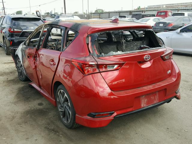 JTNKARJE9GJ521660 - 2016 TOYOTA SCION IM RED photo 3