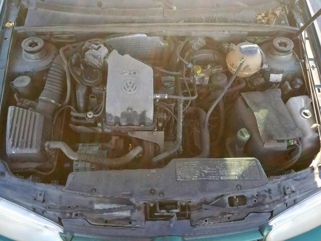 3VWDC21V82M801920 - 2002 VOLKSWAGEN CABRIO GLX GREEN photo 7