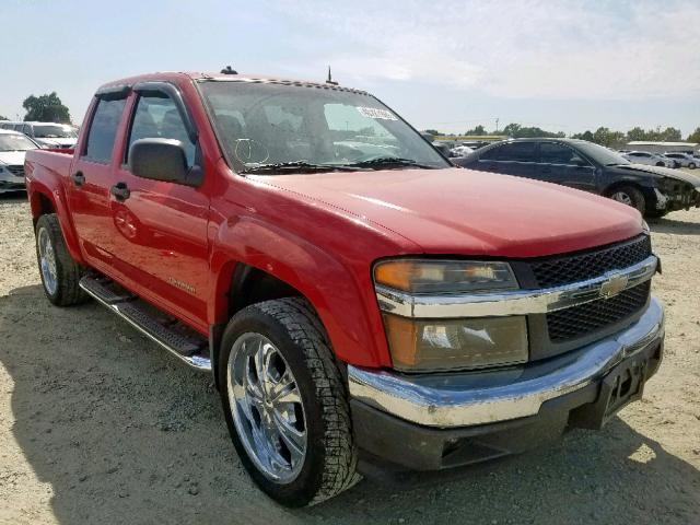 1GCDS136758115706 - 2005 CHEVROLET COLORADO RED photo 1