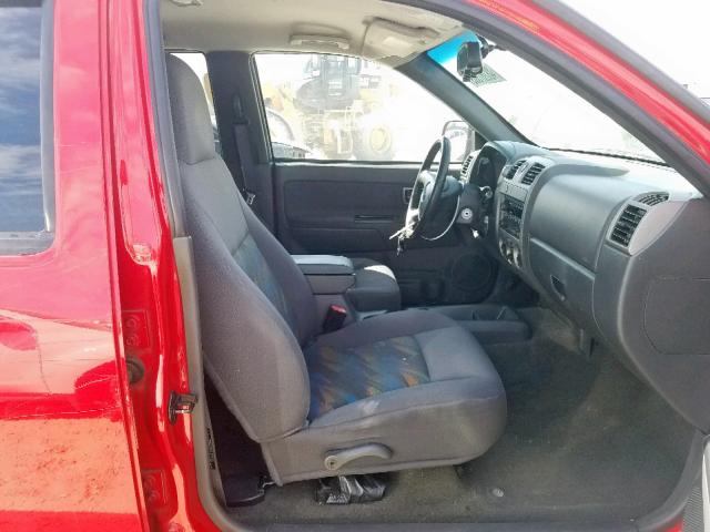 1GCDS136758115706 - 2005 CHEVROLET COLORADO RED photo 5