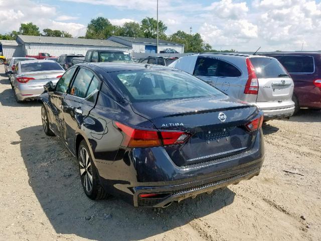 1N4BL4EV9KC149784 - 2019 NISSAN ALTIMA SL BLUE photo 3