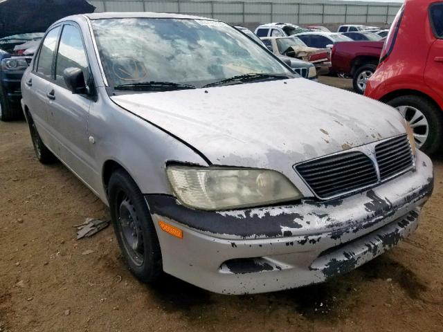 JA3AJ26E43U021722 - 2003 MITSUBISHI LANCER ES SILVER photo 1