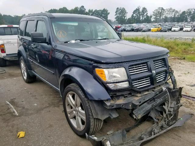 1D4PT4GK7BW548780 - 2011 DODGE NITRO HEAT BLACK photo 1