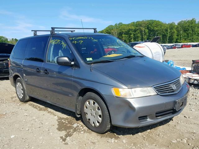 2HKRL1852YH013576 - 2000 HONDA ODYSSEY LX BLUE photo 1