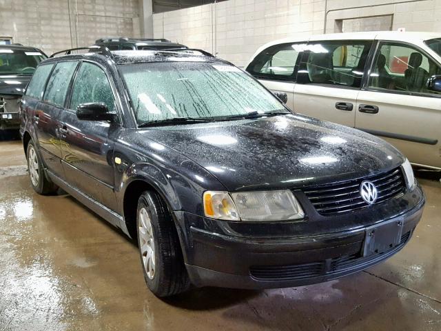 WVWNA63B0XE356075 - 1999 VOLKSWAGEN PASSAT GLS BLACK photo 1