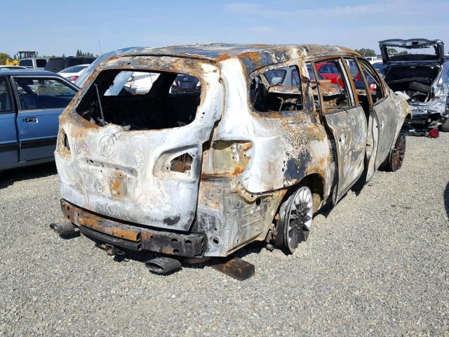 5GAEV23748J226920 - 2008 BUICK ENCLAVE CX BURN photo 4