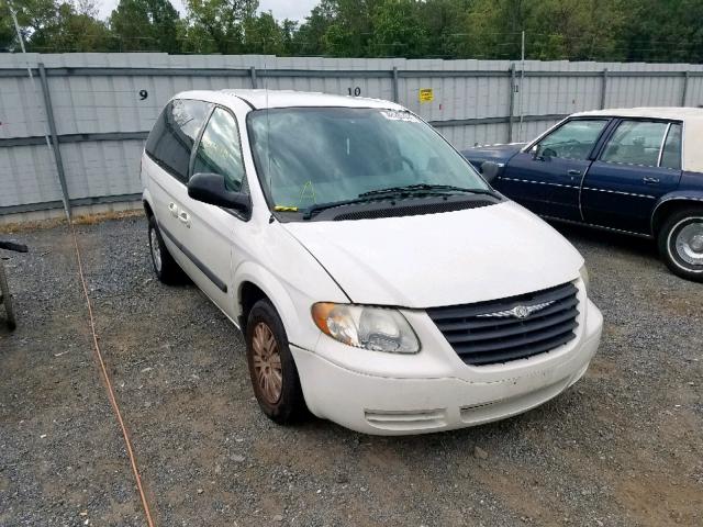 1C4GP45R45B248529 - 2005 CHRYSLER TOWN & COU WHITE photo 1