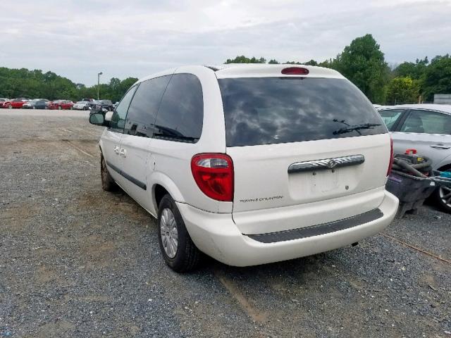 1C4GP45R45B248529 - 2005 CHRYSLER TOWN & COU WHITE photo 3