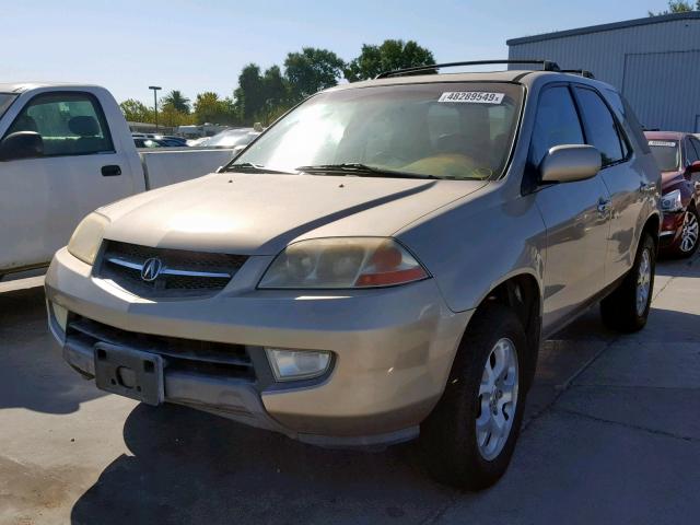 2HNYD18881H521661 - 2001 ACURA MDX TOURIN TAN photo 2