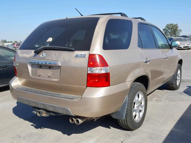 2HNYD18881H521661 - 2001 ACURA MDX TOURIN TAN photo 4