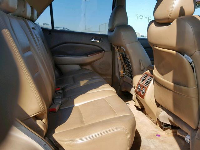 2HNYD18881H521661 - 2001 ACURA MDX TOURIN TAN photo 6