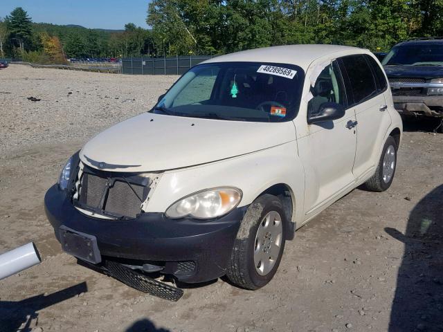 3A8FY58B07T576165 - 2007 CHRYSLER PT CRUISER WHITE photo 2