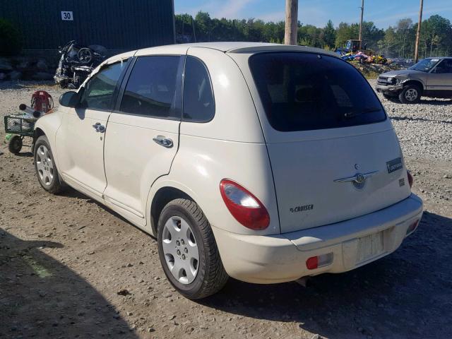 3A8FY58B07T576165 - 2007 CHRYSLER PT CRUISER WHITE photo 3