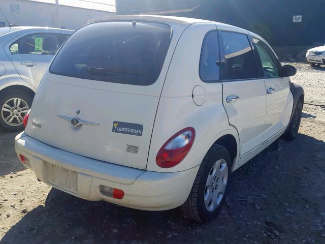 3A8FY58B07T576165 - 2007 CHRYSLER PT CRUISER WHITE photo 4