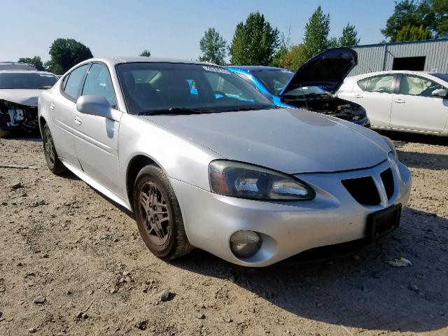 2G2WP522141348406 - 2004 PONTIAC GRAND PRIX SILVER photo 1