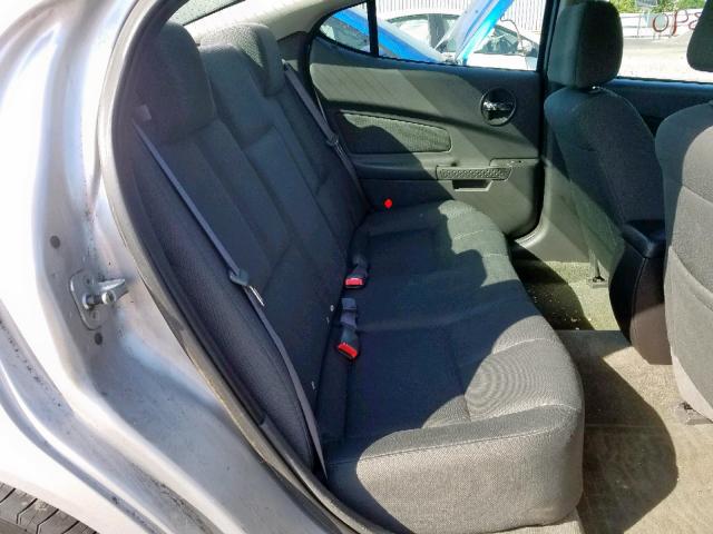 2G2WP522141348406 - 2004 PONTIAC GRAND PRIX SILVER photo 6