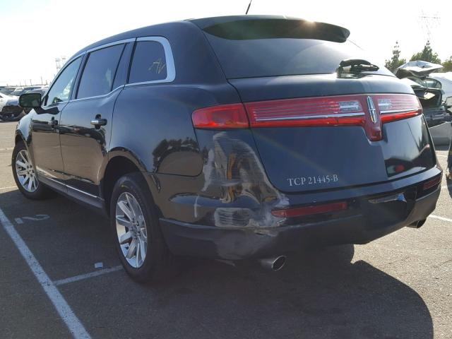 2LMHJ5NK5DBL51207 - 2013 LINCOLN MKT BLACK photo 3